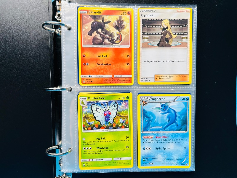Photo 1 of 1065813… final sale no return/refund-104 mixed Pokémon cards in binder