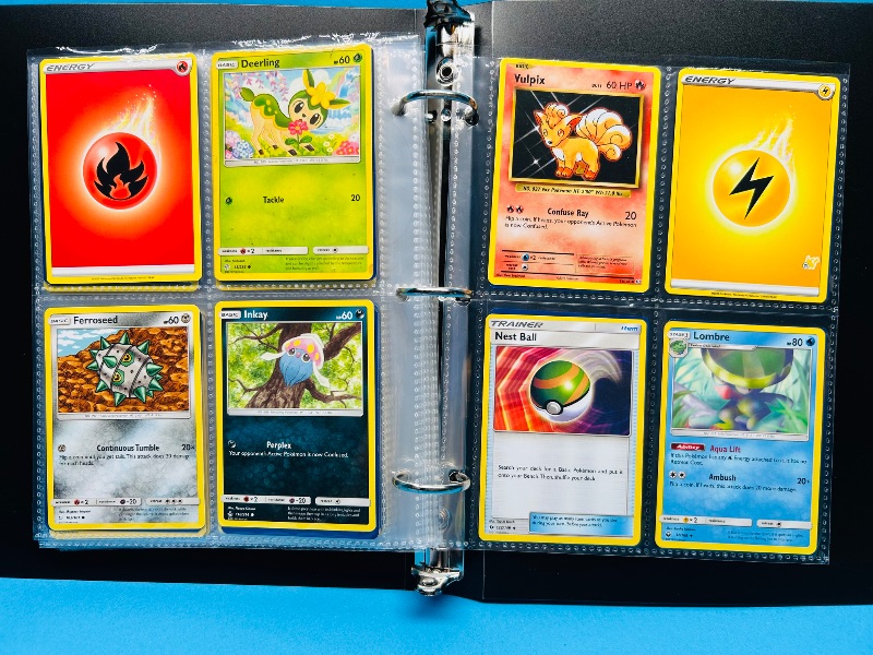 Photo 1 of 1065813… final sale no return/refund-104 mixed Pokémon cards in binder