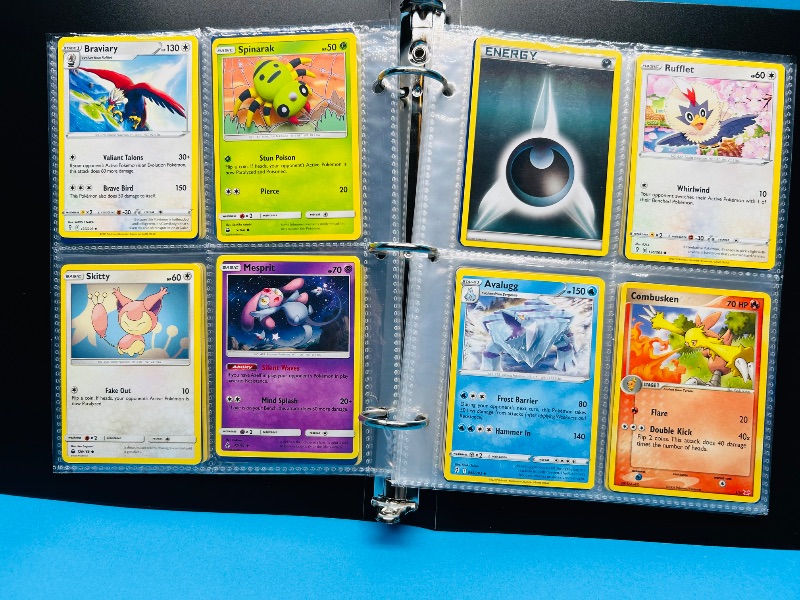 Photo 1 of 1065813… final sale no return/refund-104 mixed Pokémon cards in binder