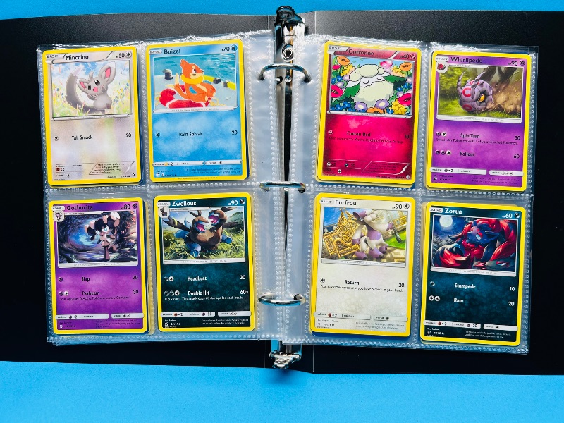Photo 1 of 1065813… final sale no return/refund-104 mixed Pokémon cards in binder