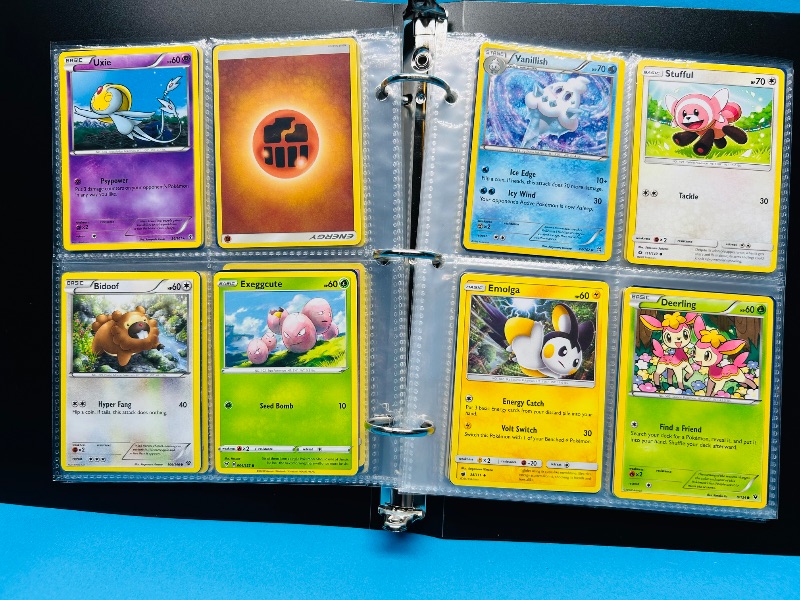 Photo 1 of 1065813… final sale no return/refund-104 mixed Pokémon cards in binder