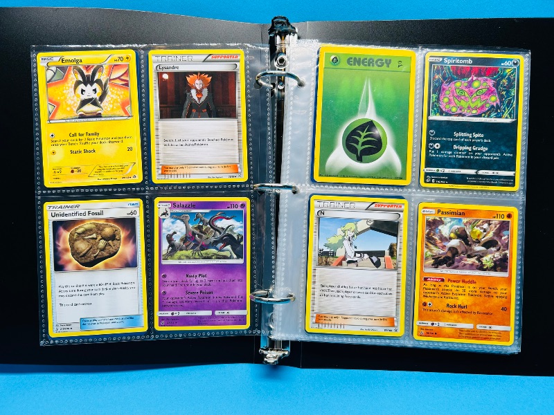 Photo 1 of 1065813… final sale no return/refund-104 mixed Pokémon cards in binder