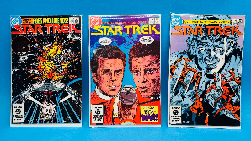 Photo 1 of 165835… 3 Star Trek comics in plastic sleeves 