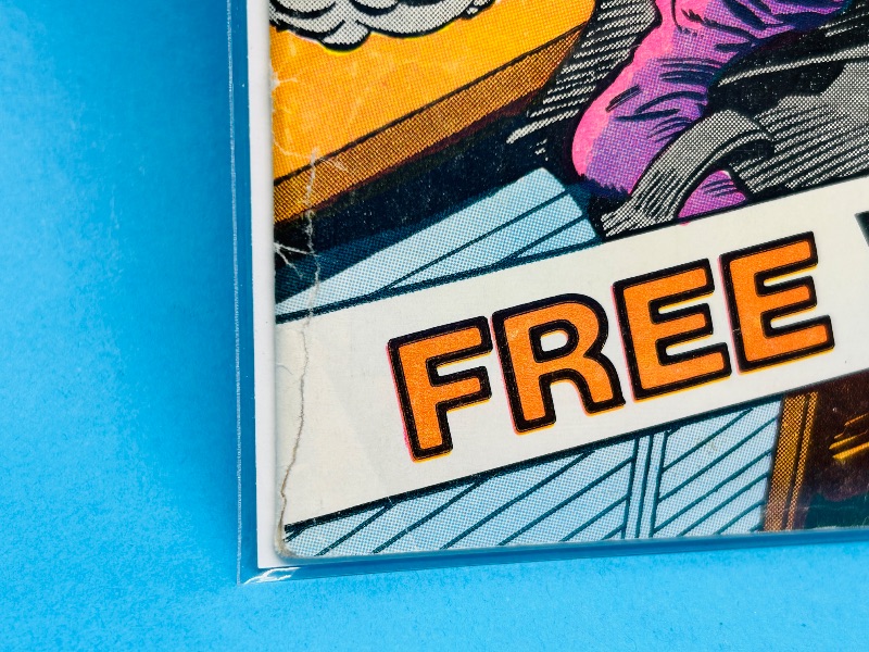 Photo 1 of 165846…promo vintage Spider-Man for Aim toothpaste -damaged corner-comic in plastic sleeve 