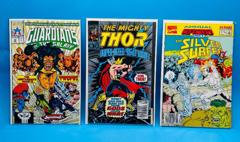 Photo 1 of 165894…3 comics in plastic sleeves 