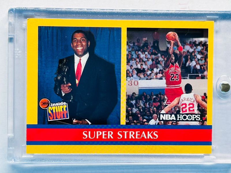 Photo 1 of 165922…Jordan and Johnson card 385 in hard plastic case