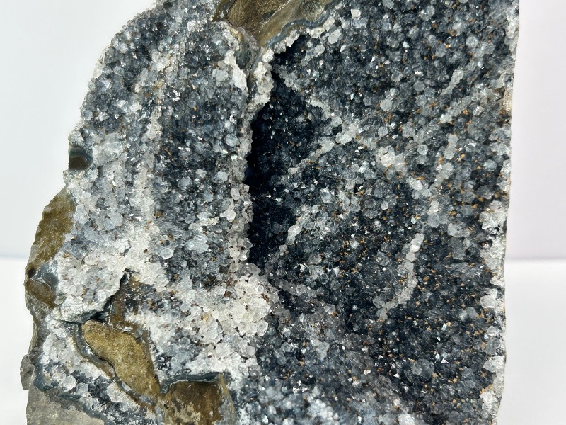 Photo 1 of 165972…4” black druzy crystal