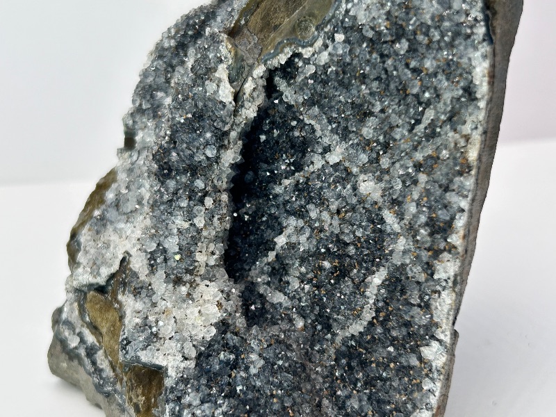 Photo 1 of 165972…4” black druzy crystal