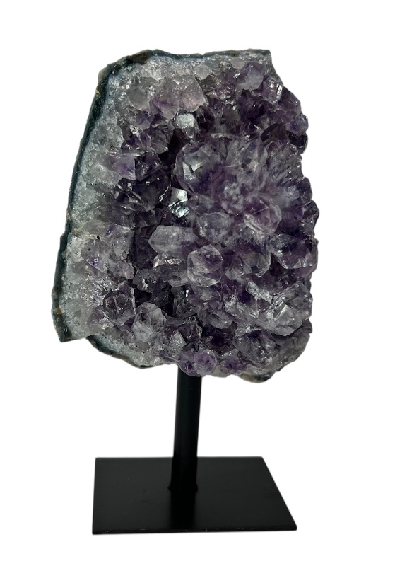 Photo 1 of 165978…6”  amethyst crystal on stand height includes display stand