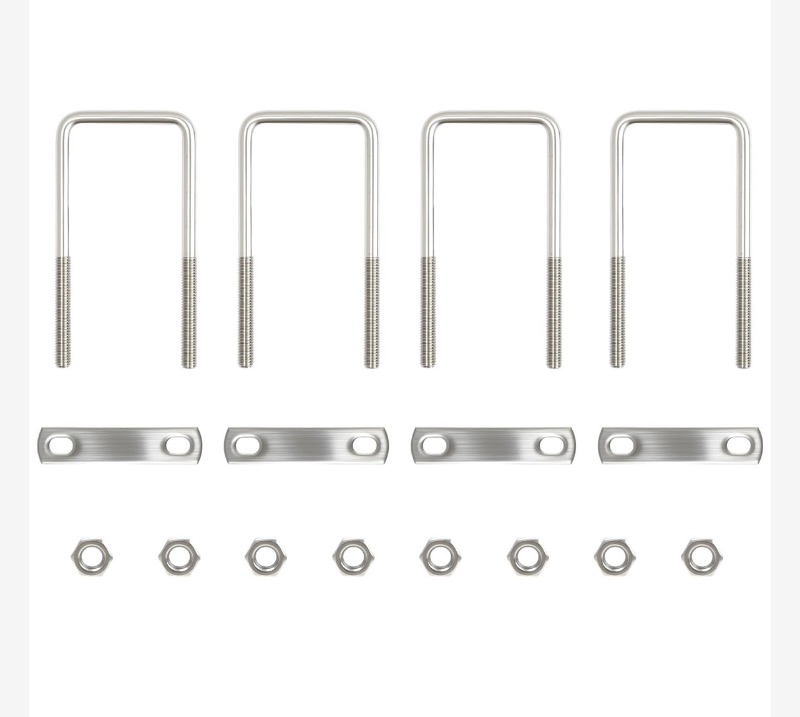 Photo 1 of 165986…4 sets of square u bolts 