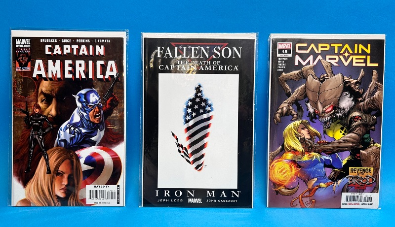 Photo 1 of 166009…3  comics in plastic sleeves 