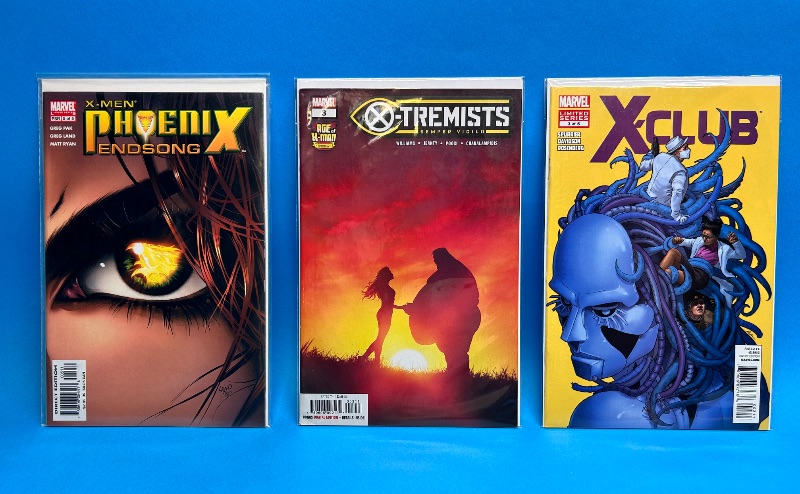 Photo 1 of 166015…3 X-men  comics in plastic sleeves 