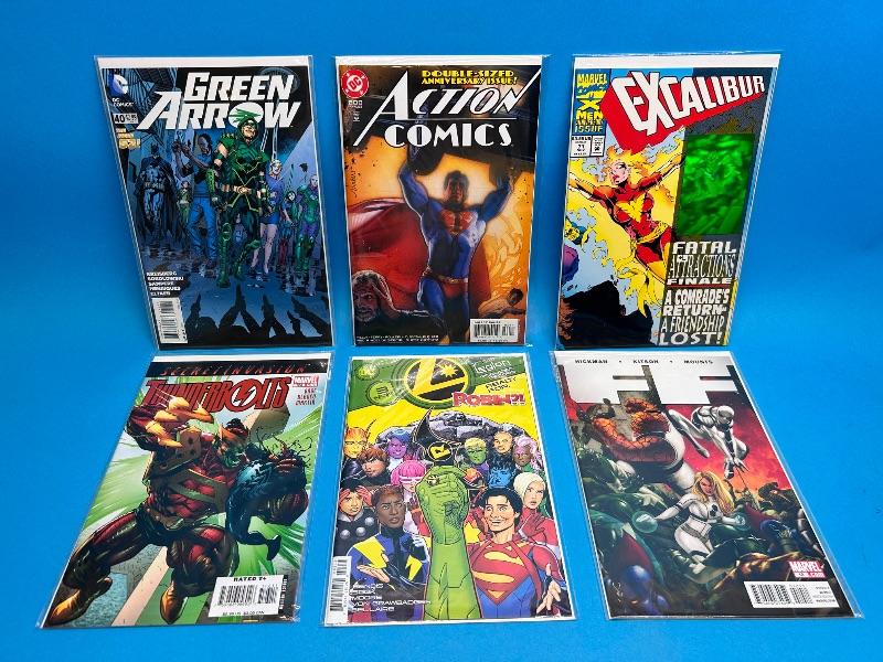 Photo 1 of 166022…6  comics in plastic sleeves 