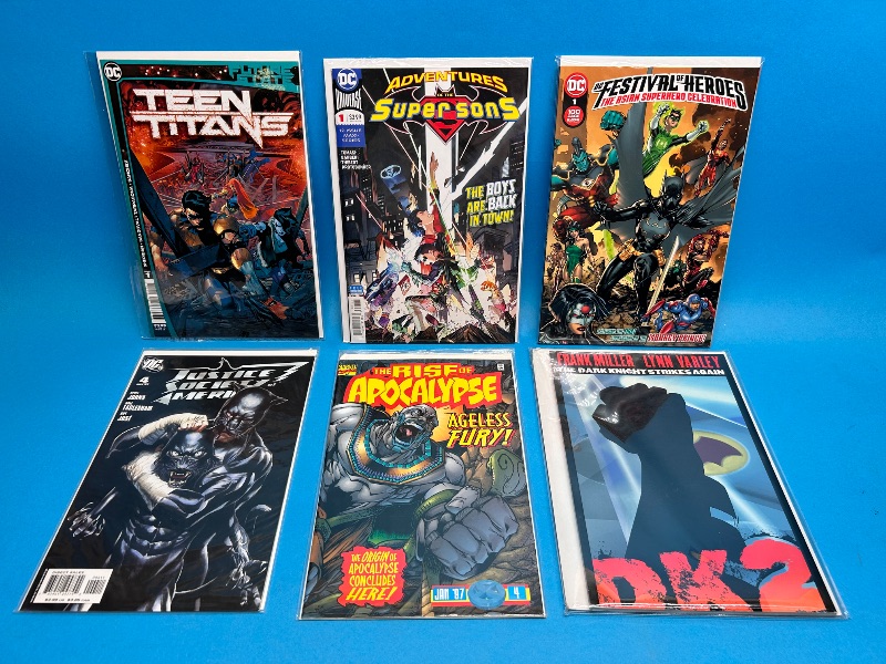 Photo 1 of 166024…6  comics and softcovers in plastic sleeves 