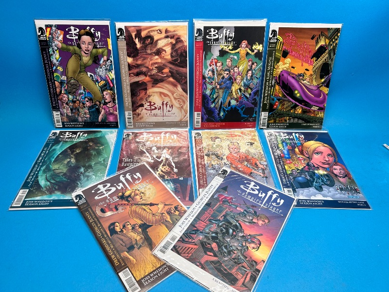 Photo 1 of 166025…10 Buffy the vampire slayer  comics in plastic sleeves 