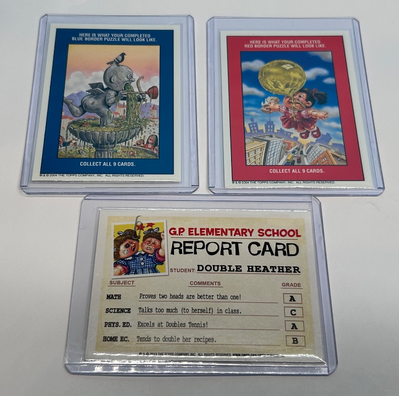 Photo 1 of 166049…Garbage Pail Kids cards in hard plastic sleeves-2004,2013