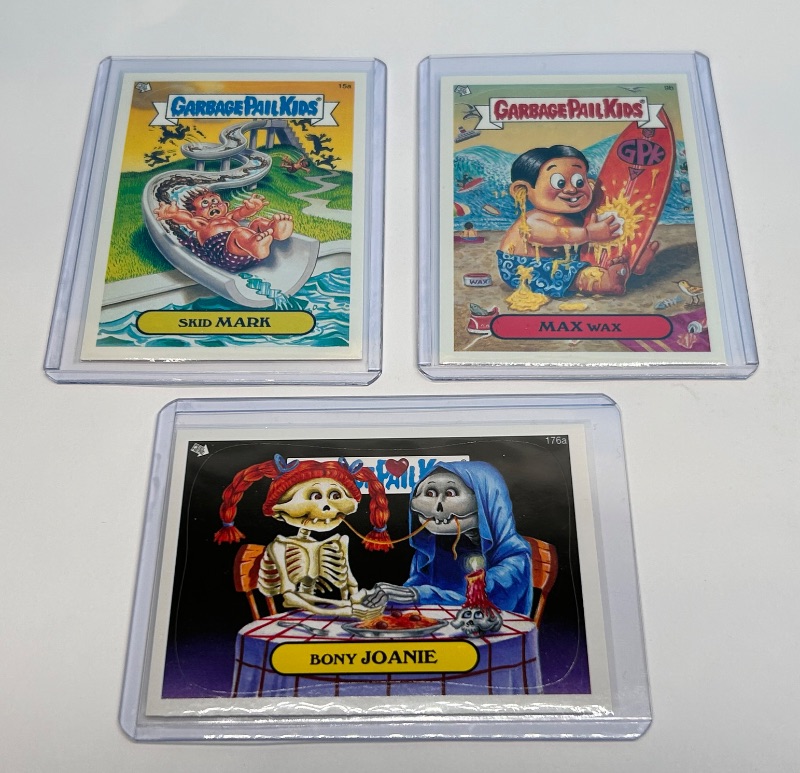 Photo 1 of 166049…Garbage Pail Kids cards in hard plastic sleeves-2004,2013