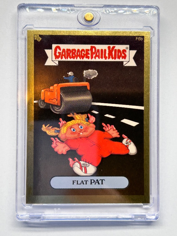 Photo 1 of 166077…Garbage Pail Kids gold foil card in hard plastic case -2004