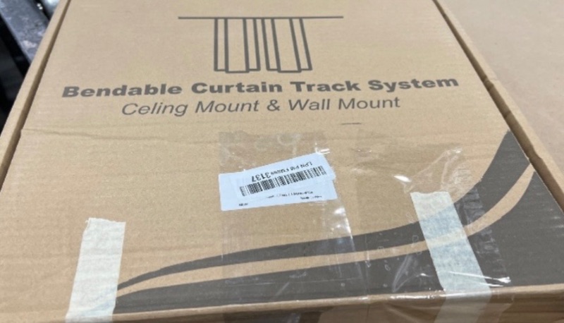 Photo 1 of 166089…bendable curtain track system for ceiling or wall mount 8 foot