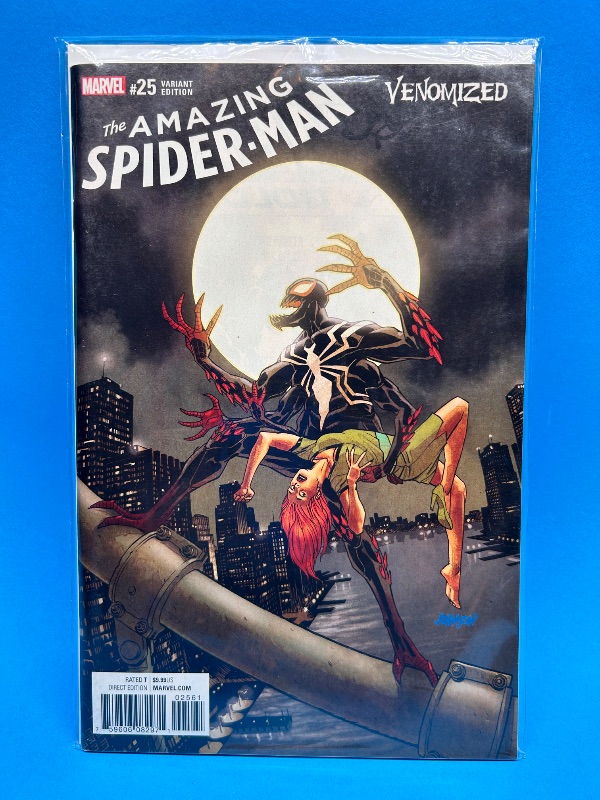 Photo 1 of 166100… the amazing Spider-Man venomized comic 25 in plastic sleeve
