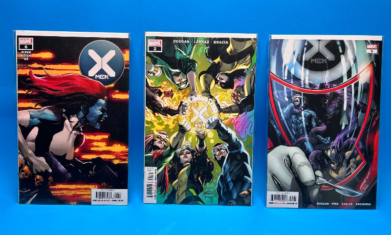 Photo 1 of 166108…3 X-men comics in plastic sleeves 