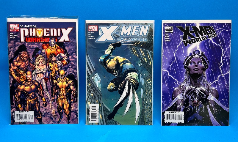 Photo 1 of 166109…3 X-men comics in plastic sleeves 