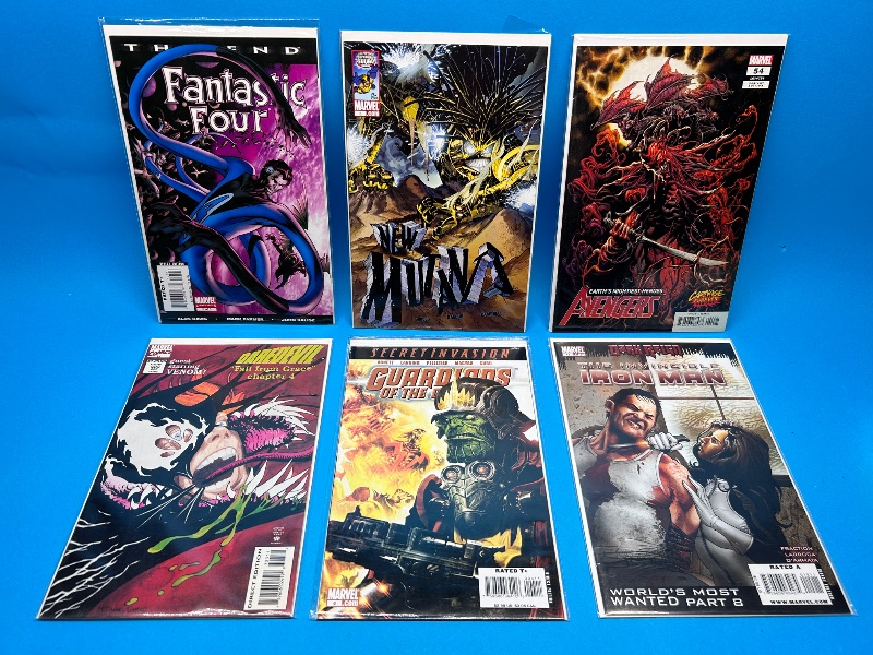 Photo 1 of 166124…6 comics in plastic sleeves 