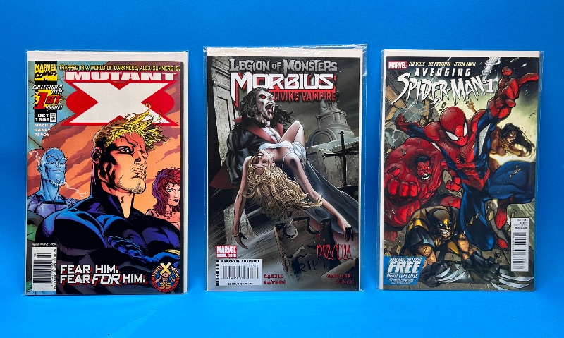 Photo 1 of 116129… 3 comics all #1’s in plastic sleeves