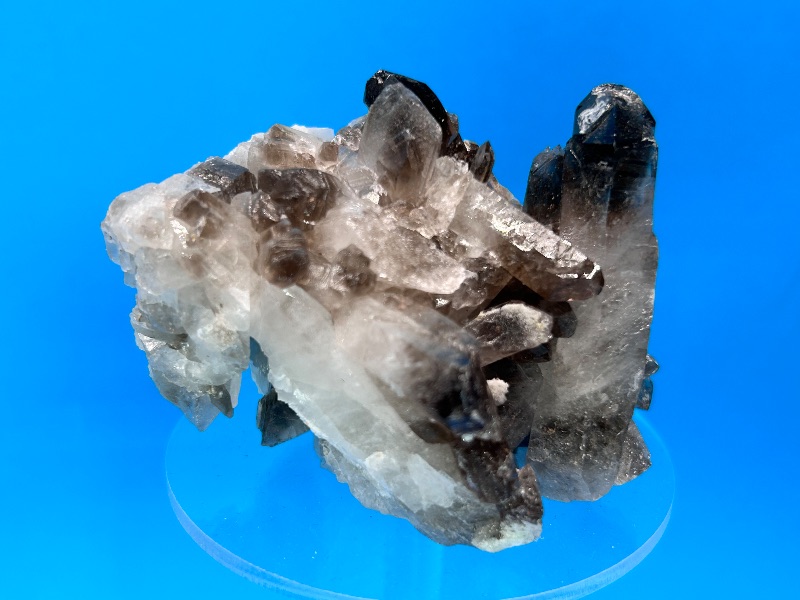 Photo 1 of 166130…2 smokey quartz on stands