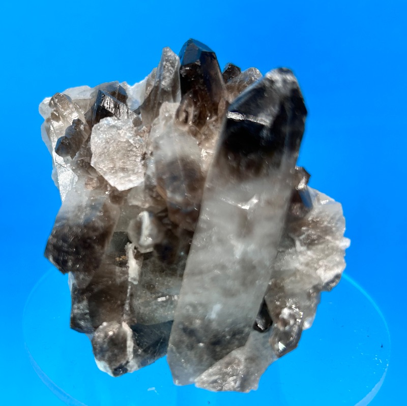 Photo 1 of 166130…2 smokey quartz on stands