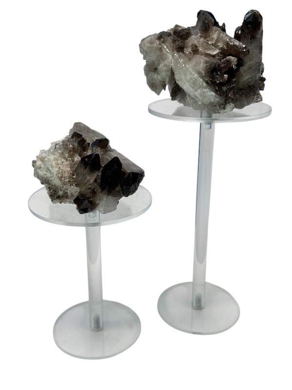 Photo 1 of 166130…2 smokey quartz on stands