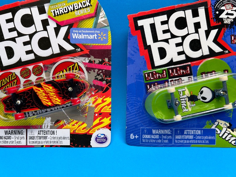 Photo 1 of 166131…3 Tech Deck fingerboards
