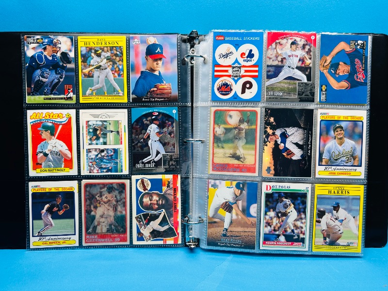 Photo 1 of 166204… final sale 270 mixed baseball cards no return/refund cards in binder