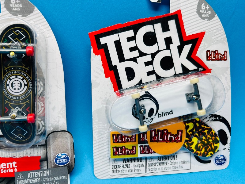 Photo 1 of 166207…3 Tech Deck fingerboards 