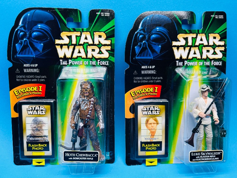 Photo 1 of 166223… 2 Star Wars figures 