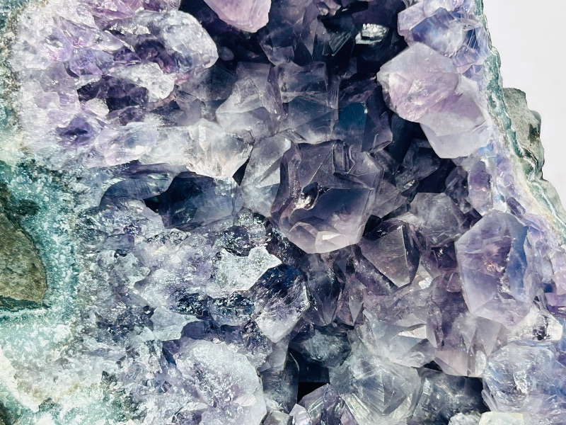 View 2 of 166313…Xlarge 10” amethyst crystal rock with stand