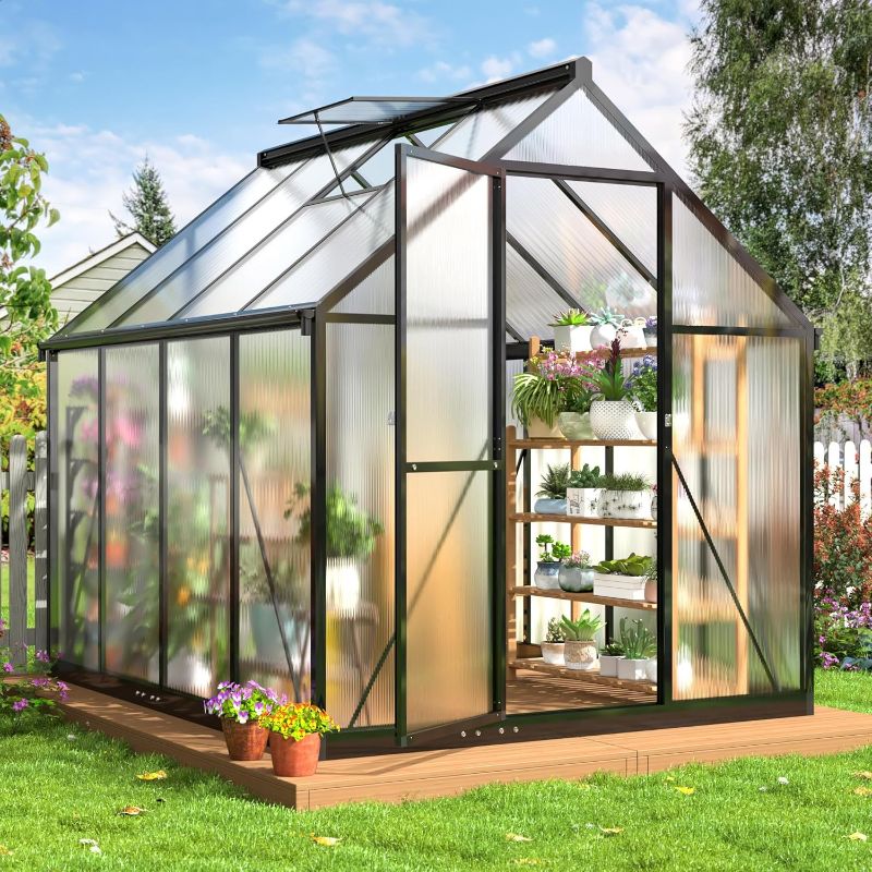 Photo 1 of Greenhouse for Outdoors, Polycarbonate Greenhouse  box one of 2