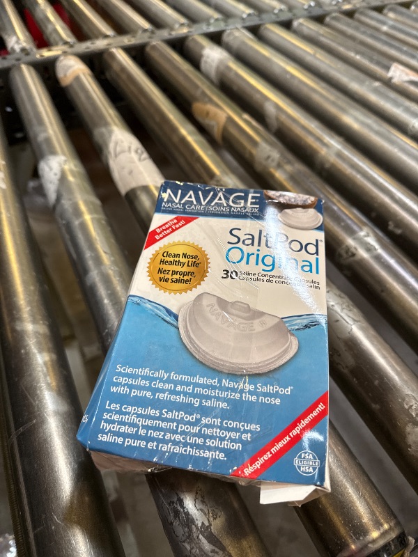 Photo 1 of Navage Original SaltPod Bundle 30 Pack (30 SaltPods) Salt Pod Refills Only - Exclusively Designed Nasal Irrigation System - Sinus Rinse and Saline Pods for Fast & Soothing Relief