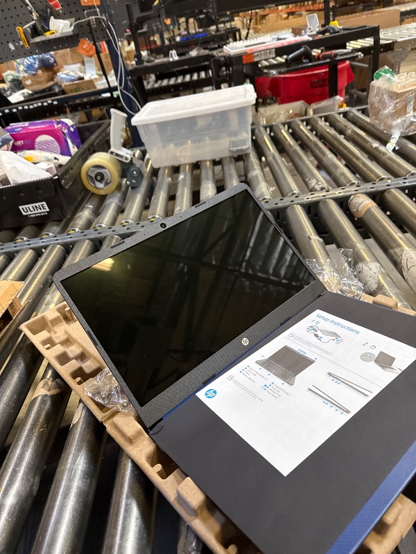 Photo 1 of HP 14 Laptop, Intel Celeron N4020, 4 GB RAM, 64 GB Storage, 14-inch Micro-edge HD Display, Windows 11 Home, Thin & Portable, 4K Graphics, One Year of Microsoft 365 (14-dq0010nr, Indigo Blue)