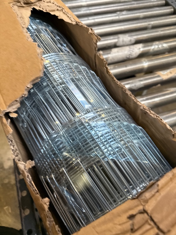 Photo 1 of Livestock Fence, 5ft x 164ft Galvanized Cattle Fence, Farm Fence Deer Fence,Heavy Zinc Coating Wire Fencing,Hog Goat Horsefencing for Farm Fencing hog Wire Fencing Livestock Fencing