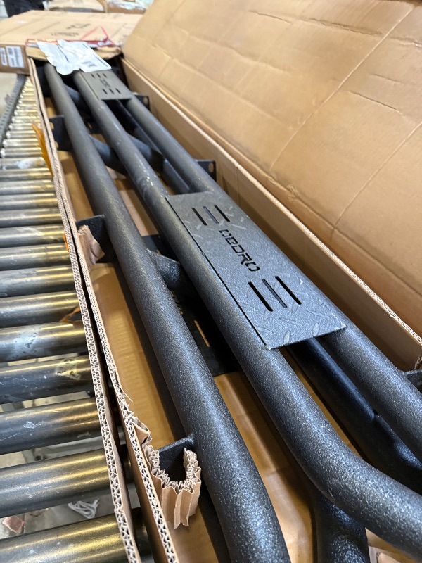 Photo 1 of OEDRO 6" Running Boards Compatible with 2007-2018 Chevy Silverado/GMC Sierra 1500 & 2007-2019 2500/3500HD Crew Cab, Unique Multi-Layer Textured Black Side Steps Nerf Bars
