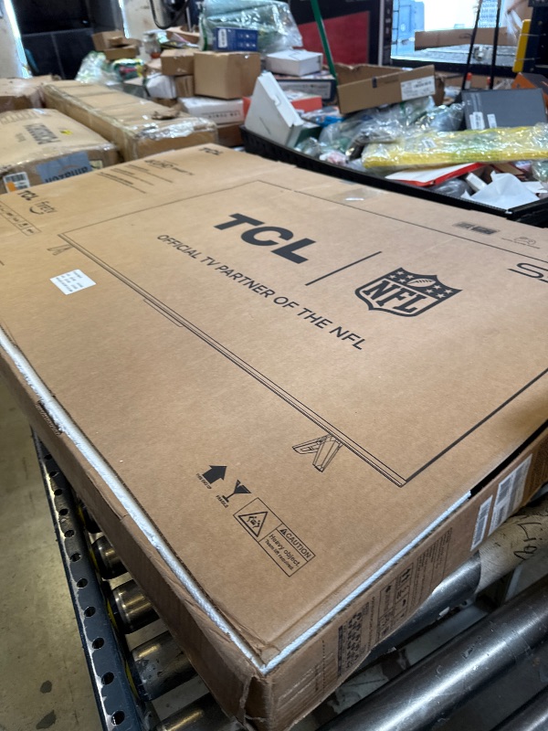 Photo 1 of TCL 55-Inch Class S5 UHD 4K LED Smart TV with Fire TV (55S551F, 2024 Model), Dolby Vision, HDR PRO+, Dolby Atmos, Alexa Built-in with Voice Remote, Apple AirPlay 2 Compatibility, Streaming Television