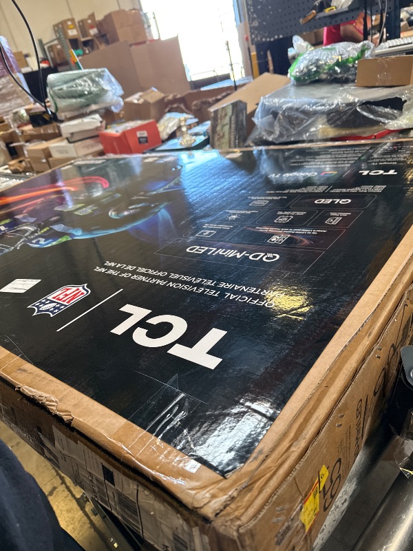 Photo 1 of TCL 65-Inch QM6K QLED 4K Smart QD-Mini LED TV with Google TV (65QM6K, 2025 Model) Dolby Vision IQ, Dolby Atmos, HDR, Game Accelerator up to 288Hz, Voice Remote, Works with Alexa, Streaming Television