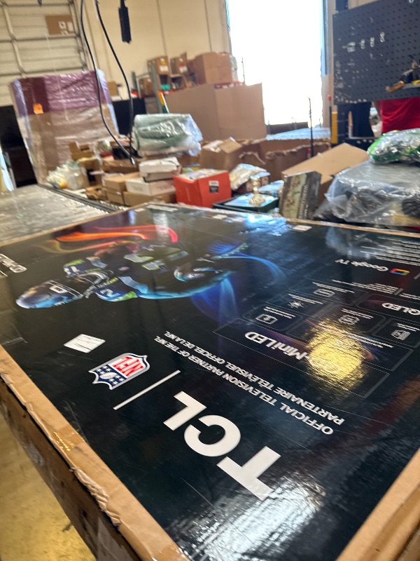 Photo 1 of TCL 65-Inch QM6K QLED 4K Smart QD-Mini LED TV with Google TV (65QM6K, 2025 Model) Dolby Vision IQ, Dolby Atmos, HDR, Game Accelerator up to 288Hz, Voice Remote, Works with Alexa, Streaming Television