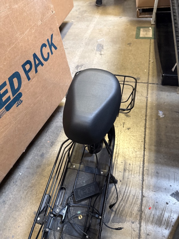 Photo 1 of Electric Scooter 800W(Peak) with Removeable Large Middle Basket for Pets & Cargo, 18.6 MPH 20 Mile Distance
