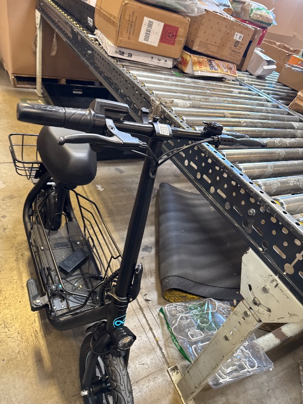 Photo 1 of Electric Scooter 800W(Peak) with Removeable Large Middle Basket for Pets & Cargo, 18.6 MPH 20 Mile Distance
