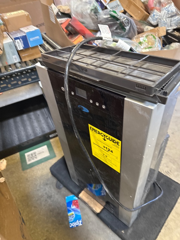 Photo 1 of Whynter Portable Air Conditioner 14,000 BTU with Dual Hose Dehumidifier & Cooling Fan for 500 Sq Ft Rooms, Includes AC Unit Window Kit, ARC-14S (9,500 SACC)