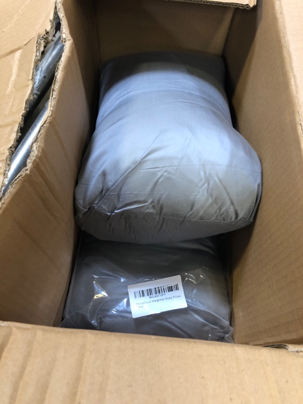Photo 1 of SleepCloud Weighted Body Pillow 6.5lbs - Weighted Pillow for Deeper Sleep - Cooling Body Pillows for Adults - Full Body Pillow for Sleeping - Side Sleeper Body Pillow with Cover