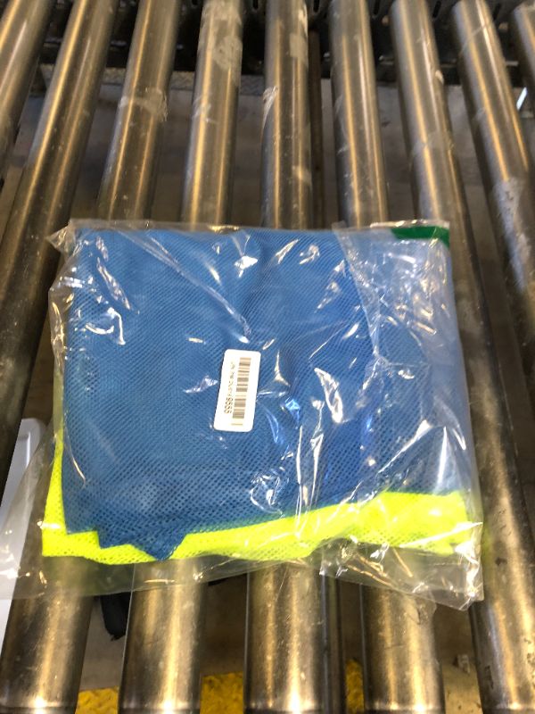 Photo 1 of Super Z Outlet 12-Pack Nylon Mesh Team Practice Jerseys for Youth Sports (Blue/Yellow)