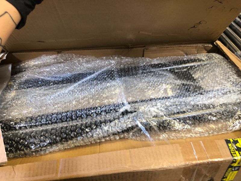Photo 1 of AA-Racks Model X39 Truck Bed Ladder Rack Side Bar with Short Cab Ext - (X39-SC-Black)
